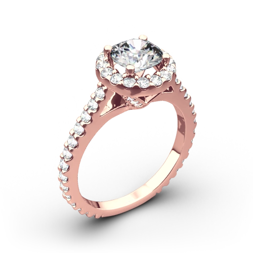 Valoria Amphora Diamond Engagement Ring