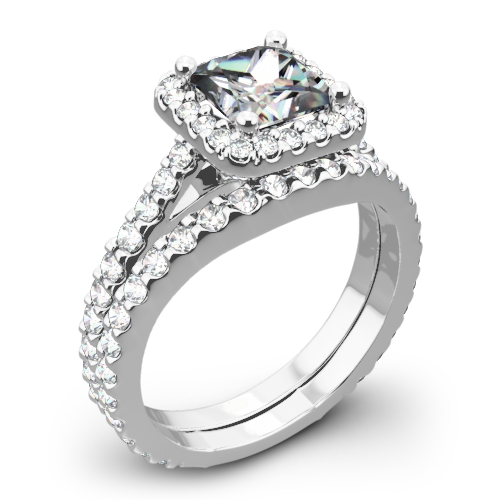 Valoria Amphora Diamond Wedding Set for Princess