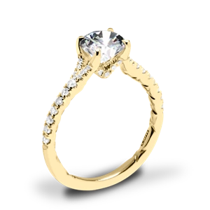 A. Jaffe ME3001QB Diamond Engagement Ring