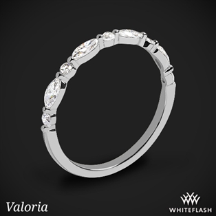 Valoria Round and Marquise Diamond Band