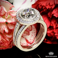 Halo Diamond Wedding Ring