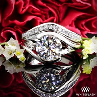 Iris Solitaire Engagement Ring
