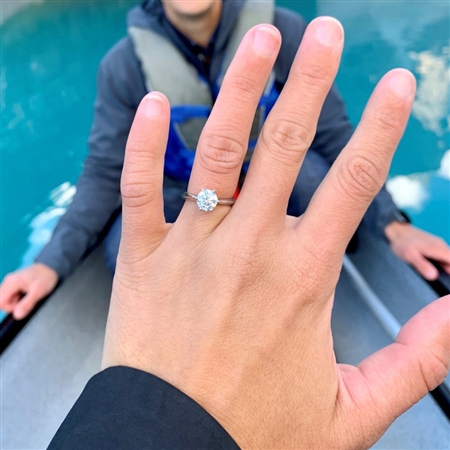 She said YES!!