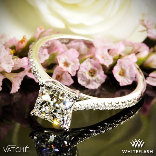 Vatche 1504 Alegria Pave Diamond Engagement Ring