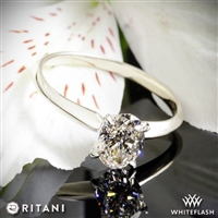 Ritani 1RZ7261 Knife-Edge Solitaire Engagement Ring
