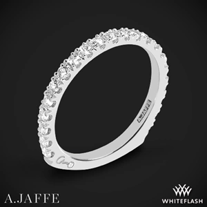 A. Jaffe MRSRD2774/56 Pave Diamond Wedding Ring