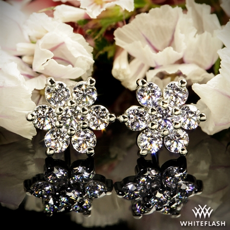 These flower cluster earrings are gorgeous! Out of this world, really!
