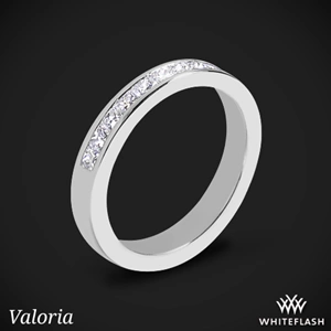 Valoria Princess Channel-Set Diamond Wedding Ring