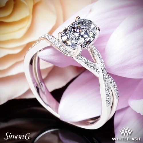 Simon G. MR1394 Fabled Diamond Engagement Ring