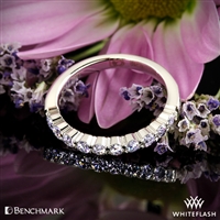 Benchmark Shared-Prong Diamond Wedding Ring