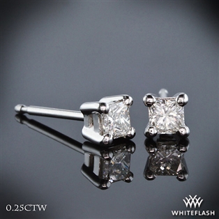 Princess Diamond Earrings