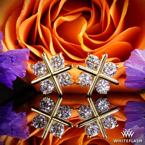 Xo diamond earrings outlet