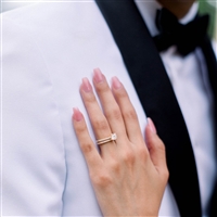 A. Jaffe ME2029Q Classics Diamond Engagement Ring