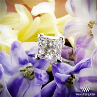 Semi-Custom Comfort Fit X-Prong Solitaire Engagement Ring