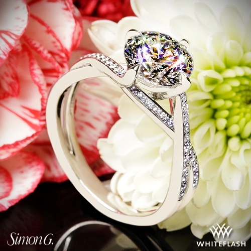 Simon G. MR1394 Fabled Diamond Engagement Ring