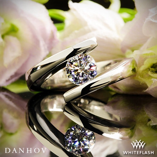 Tension setting engagement ring 2025