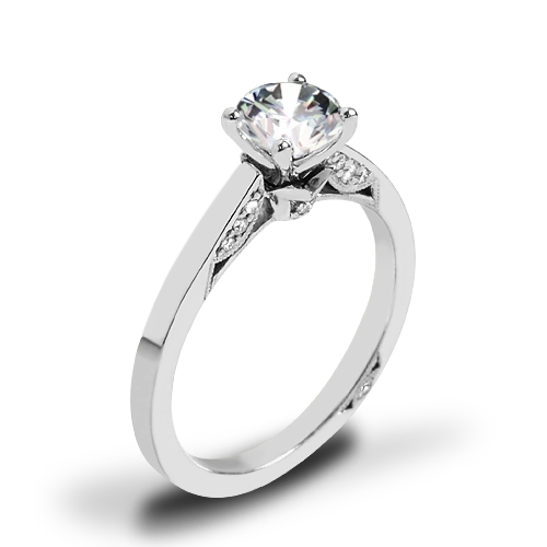 Tacori 3002 Simply Tacori Crescent Complete Solitaire Engagement Ring