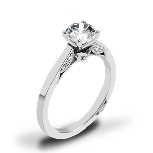 Tacori 3002 Simply Tacori Crescent Complete Solitaire Engagement Ring