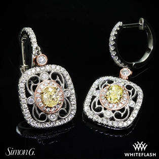 Simon G. TE201 Duchess Diamond Earrings