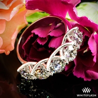 Five Stone Trellis Diamond Right Hand Ring