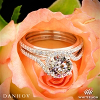Danhov CB118-Q Classico Her Diamond Wedding Set