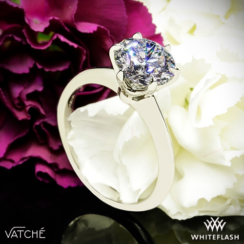 Vatche U-113 6-Prong Solitaire Engagement Ring