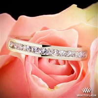 Channel-Set Diamond Wedding Ring