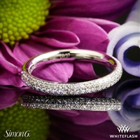 Simon G. LP1935-D Delicate Diamond Wedding Ring
