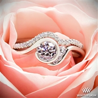 Simon G. MR2549 Fabled Diamond Wedding Set