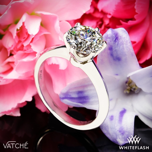 Vatche U-113 6-Prong Solitaire Engagement Ring