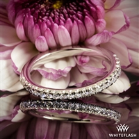 Valoria Petite Pave Diamond Wedding Ring