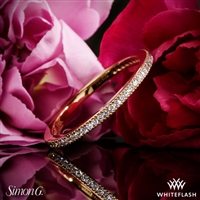 Simon G. PR108 Classic Romance Diamond Wedding Ring