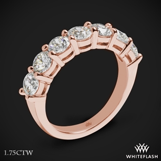 Seven Stone Open Basket Diamond Wedding Ring