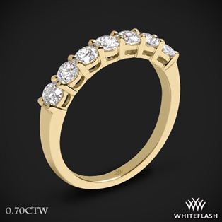 Seven Stone Open Basket Diamond Wedding Ring