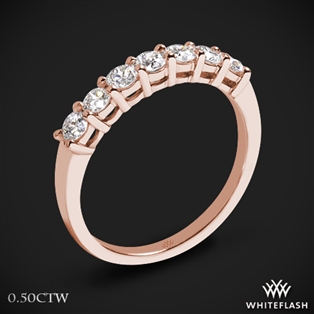 Seven Stone Open Basket Diamond Wedding Ring