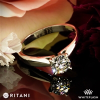 Ritani 1RZ7241 Cathedral Tapered Solitaire Engagement Ring