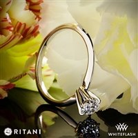 Ritani 1RZ7295 Six-Prong Knife-Edge Solitaire Engagement Ring