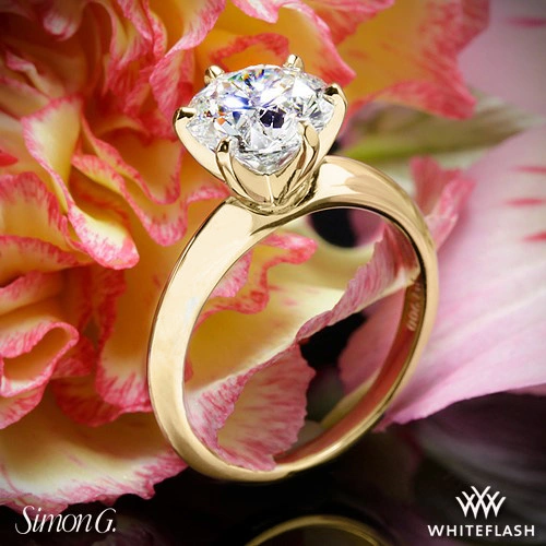 Simon G. MR2948 Solitaire Engagement Ring