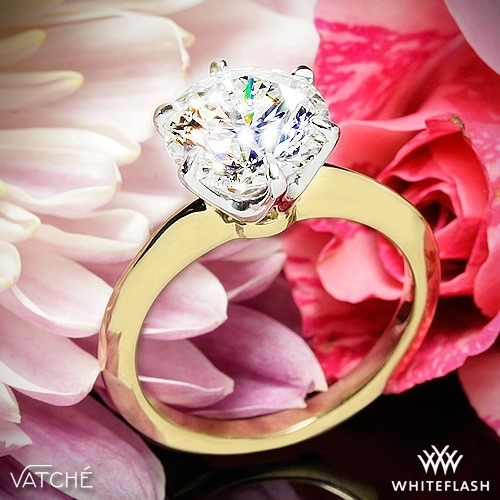 Vatche U-113 6-Prong Solitaire Engagement Ring