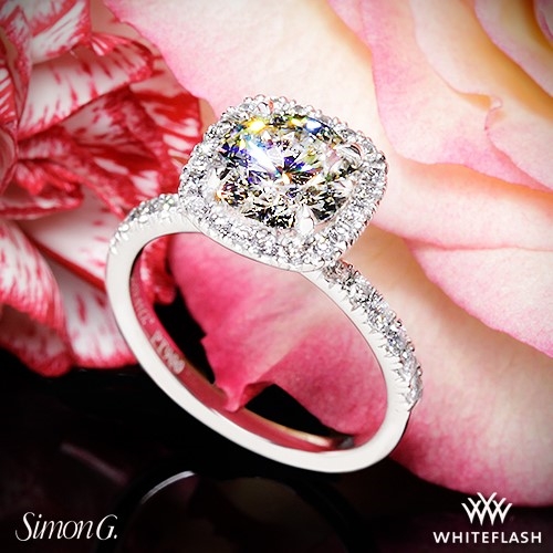 Simon G. MR2132 Passion Diamond Engagement Ring
