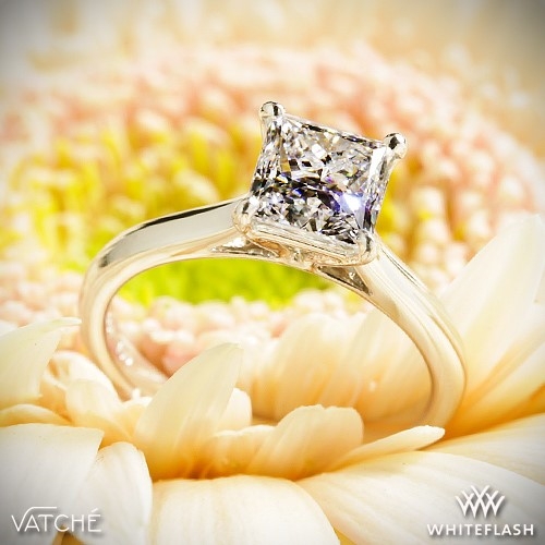 Vatche 188 Caroline Solitaire Engagement Ring for Princess