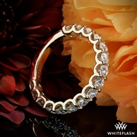 Annette's U-Prong Three Quarter Eternity Diamond Wedding Ring