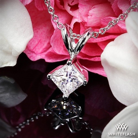 Princess Diamond Pendant