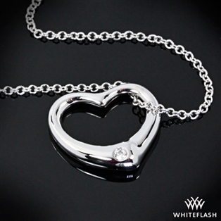 Essence Diamond Heart Pendant