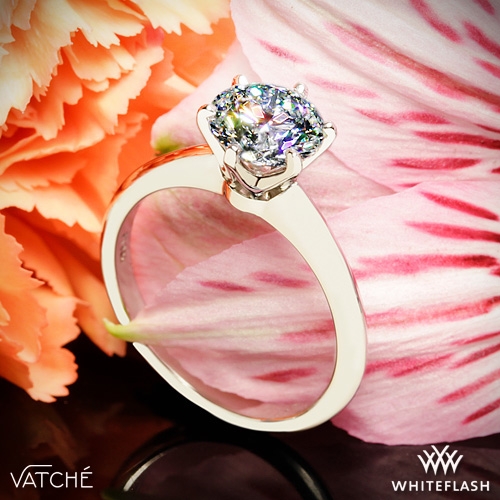 Vatche U-113 6-Prong Solitaire Engagement Ring