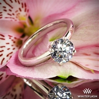 Etoile du Coeur Solitaire Engagement Ring