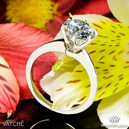 Vatche U-113 6-Prong Solitaire Engagement Ring