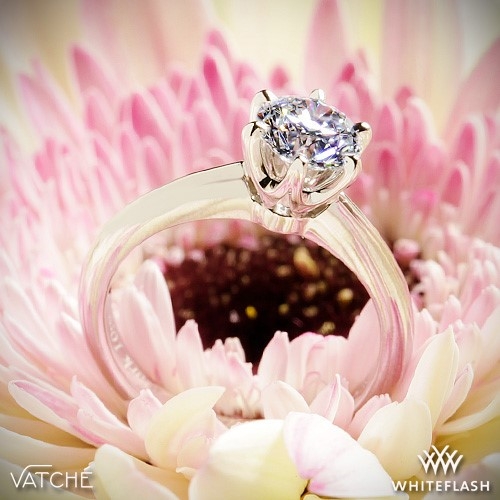 Vatche U-113 6-Prong Solitaire Engagement Ring