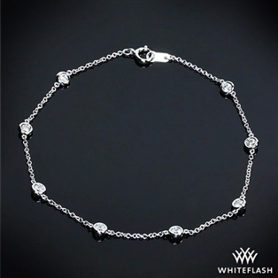 Whiteflash by the Yard Diamond Bracelet