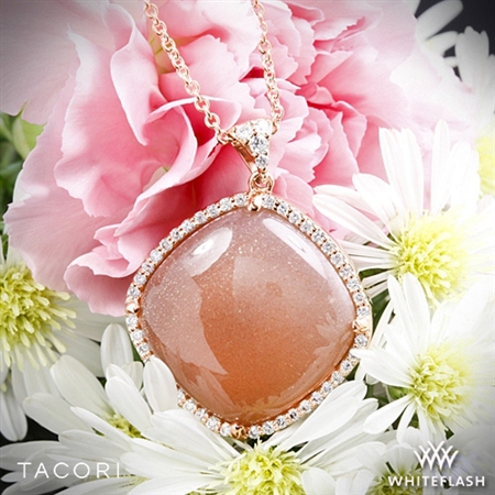 Tacori SN178P36 Moon Rosé Cushion Necklace